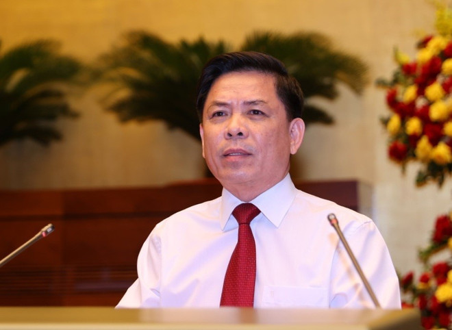 Đồng chí Nguyễn Văn Thể, Ủy viên Trung ương Đảng, Bí thư Đảng ủy Khối các cơ quan Trung ương phát biểu. (Ảnh: Văn Điệp/TTXVN) TTXVN_2908ChutichQH4.jpg