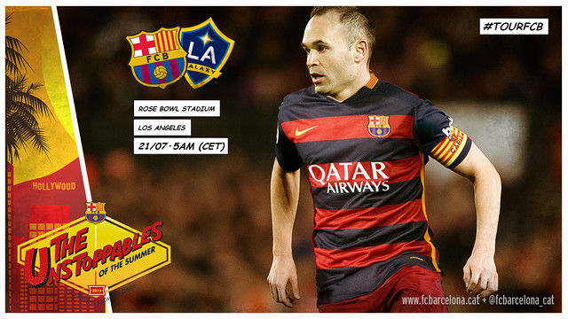 Link xem trực tiếp trận đấu giữa Barcelona - Los Angeles Galaxy ảnh 1