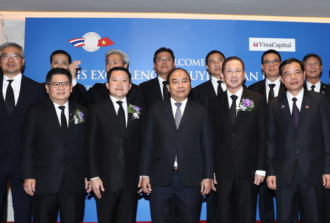 Thủ tướng gặp gỡ, đối thoại với các doanh nghiệp lớn Thái Lan-Việt Nam ảnh 1