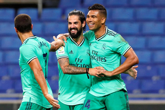 Đánh bại Espanyol, Real Madrid đòi lại ngôi đầu từ tay Barcelona ảnh 1