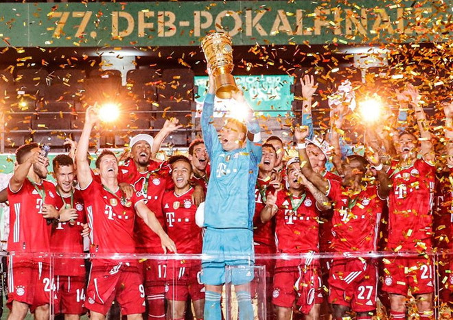 Bayern vô địch DFB Cup mùa này. (Nguồn: Fcayern) Đánh bại Leverkusen, Bayern Munich vô địch Cúp Quốc gia Đức ảnh 1
