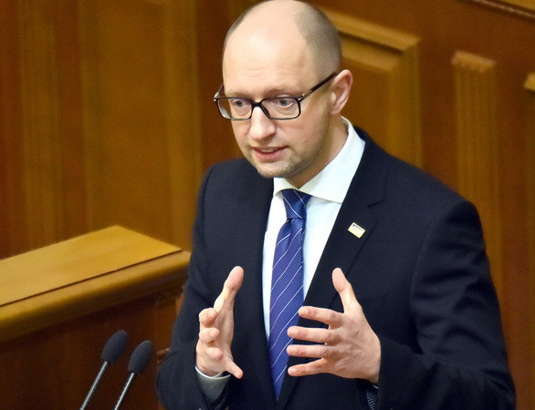 Thủ tướng Ukraine Arseniy Yatsenyuk. (Nguồn: AFP/TTXVN) Mỹ đề nghị Ukraine tiếp tục thực hiện kế hoạch cải cách kinh tế ảnh 1
