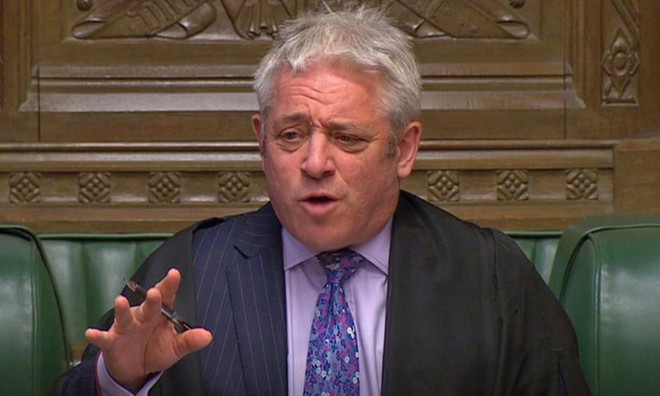 Chủ tịch Hạ viện Anh John Bercow tuyên bố vẫn tại nhiệm ảnh 1