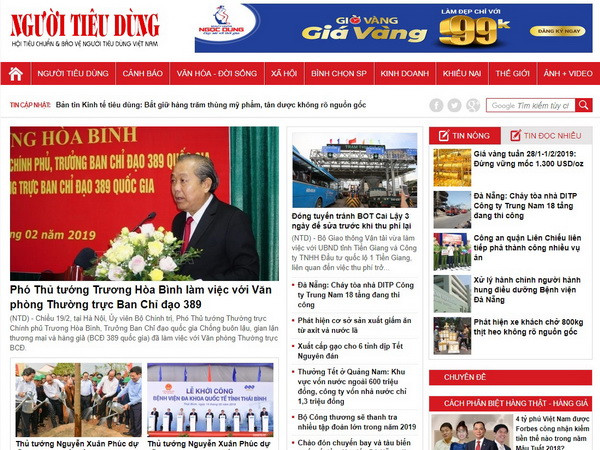 Báo điện tử Người tiêu dùng bị rút giấy phép hoạt động 3 tháng ảnh 1