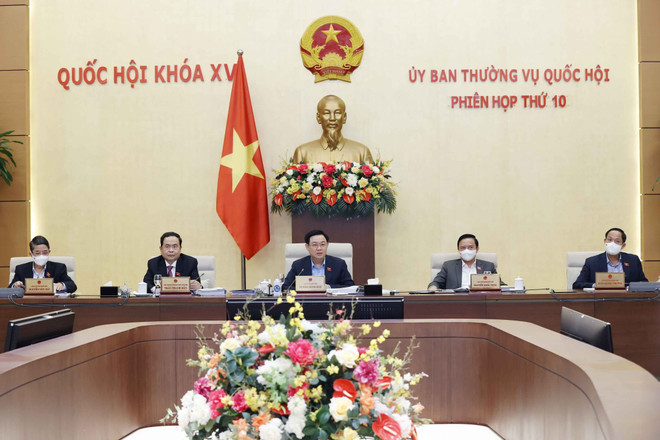 Điều chỉnh Chương trình xây dựng luật, pháp lệnh năm 2022 ảnh 1