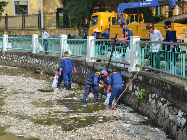 Chỉ đạo xử lý nghiêm những trường hợp xả thải ra Hồ Tây ảnh 1