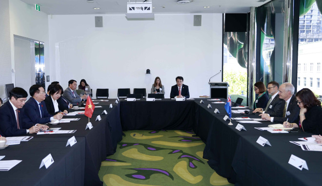 Chủ tịch Quốc hội Vương Đình Huệ tiếp lãnh đạo Đại học RMIT ảnh 2