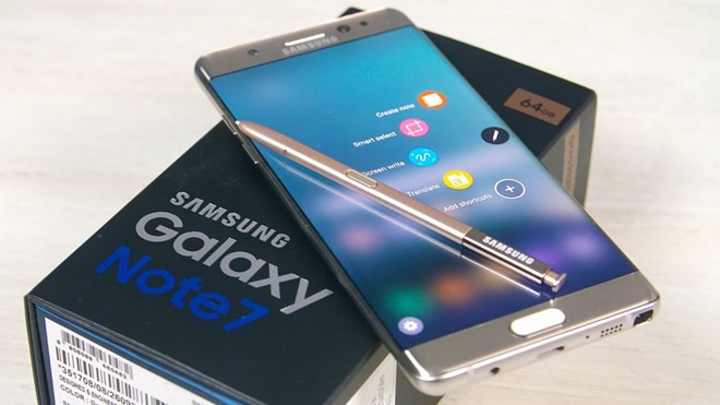 Đêm nay, Samsung cập nhật phần mềm cho Galaxy Note 7 ở Việt Nam ảnh 1