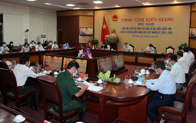 Kiên Giang chủ động phương án cho Ngày Bầu cử trong bối cảnh dịch bệnh ảnh 1