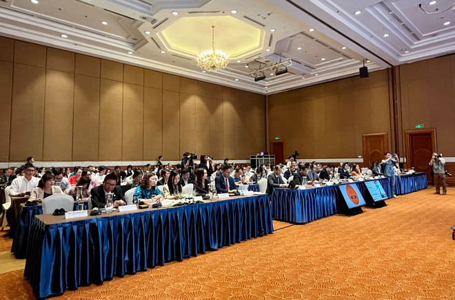 Tỷ lệ dư nợ Tín dụng Xanh so với tổng dư nợ của các ngân hàng thương mại (tính đến tháng 9/2023) đạt khoảng 3%-10%. (Ảnh: Vietnam+) vnp_1111111123.jpg