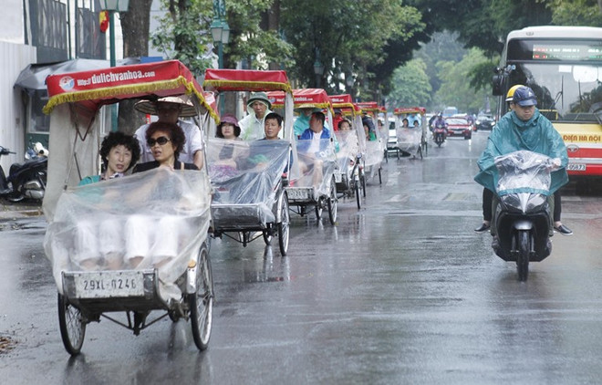 Ảnh minh họa. (Nguồn: TTXVN) Bắc Bộ sáng và đêm có mưa rào, Tây Nguyên đề phòng tố lốc và gió giật ảnh 1