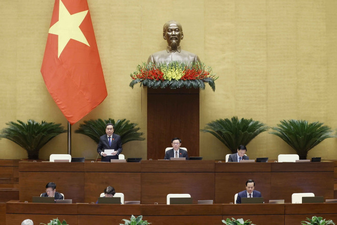 Phó Chủ tịch Thường trực Quốc hội Trần Thanh Mẫn phát biểu. (Ảnh: Doãn Tấn/TTXVN) ttxvn_luat_bao_hiem_xa_hoi_sua_doi_2311_2.jpg