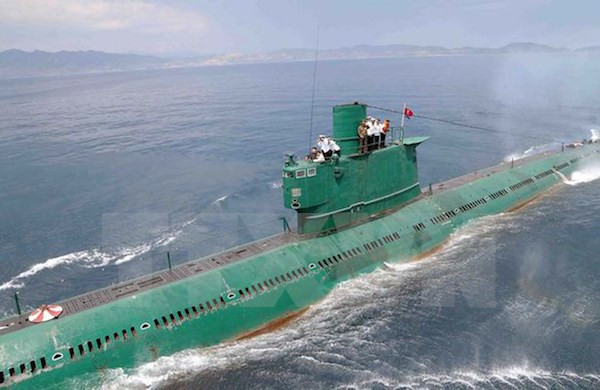 Triều Tiên đẩy nhanh hoạt động phát triển tàu ngầm kiểu mới ảnh 1