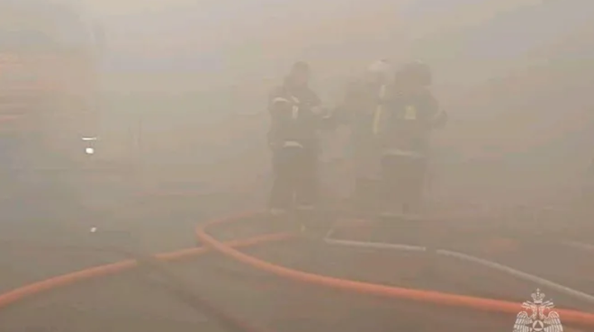 Nga: Hỏa hoạn tại khu chợ có đông người Việt Nam kinh doanh ở Moskva ảnh 1