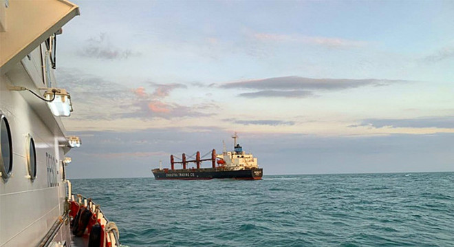 Tìm thấy thi thể thuyền trưởng trong tàu cá gặp nạn ở biển Bình Thuận ảnh 1