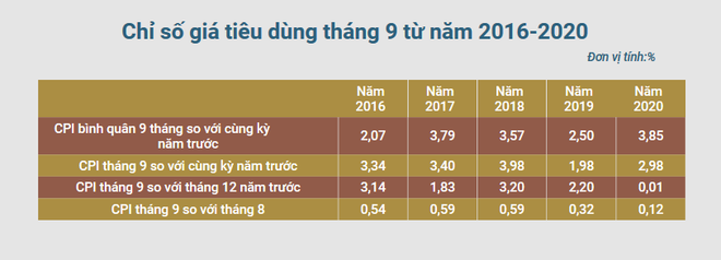 Giá dịch vụ giáo dục tăng góp phần làm CPI tháng 9 lên 0,12% ảnh 1