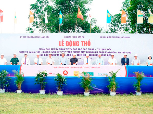 Động thổ xây dựng tuyến đường cao tốc Bắc Giang-Lạng Sơn ảnh 1