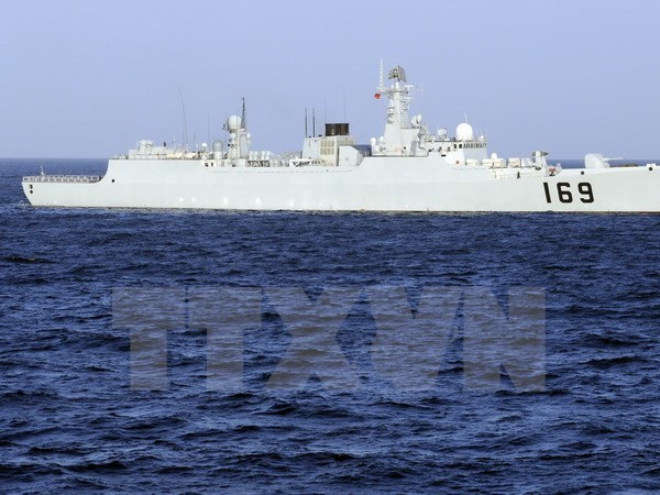 Trung Quốc bắt đầu tập trận bắn đạn thật ở Ấn Độ Dương ảnh 1