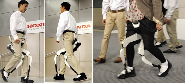Honda làm khung robot hỗ trợ các bệnh nhân gặp khó khăn về đi lại ảnh 1