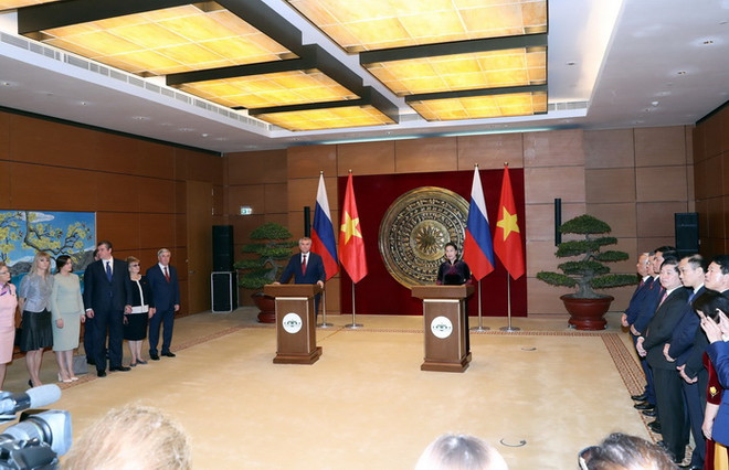 Chủ tịch Quốc hội hội đàm với Chủ tịch Duma Quốc gia Nga ảnh 2