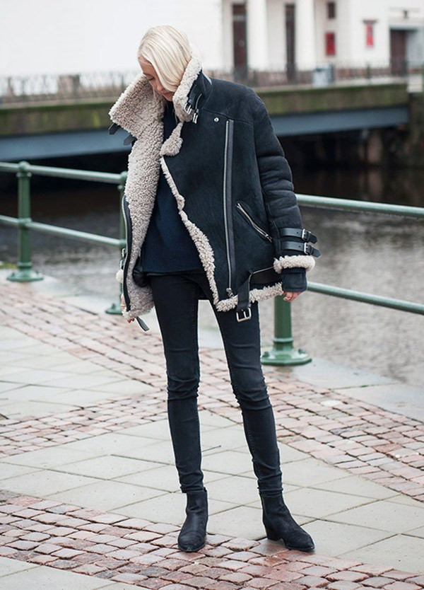 Áo khoác da lộn - "tuyên ngôn" của những cô nàng sành điệu ảnh 3