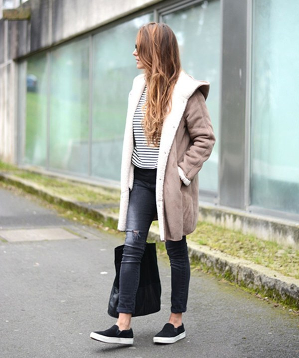 Áo khoác da lộn - "tuyên ngôn" của những cô nàng sành điệu ảnh 5