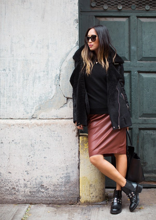 Áo khoác da lộn - "tuyên ngôn" của những cô nàng sành điệu ảnh 10