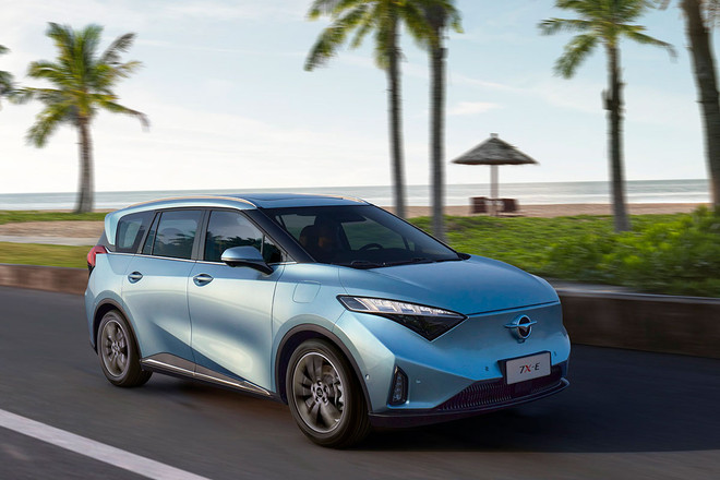 Hình ảnh mẫu MPV điện Haima 7X-E. (Ảnh nguồn: Haima) Điểm danh những thương hiệu ôtô mới sắp gia nhập thị trường Việt Nam ảnh 4