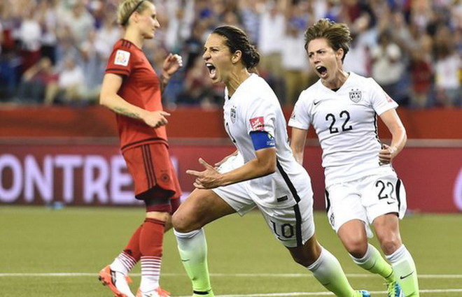 Vượt qua Đức, tuyển Mỹ giành quyền vào chung kết World Cup nữ ảnh 1