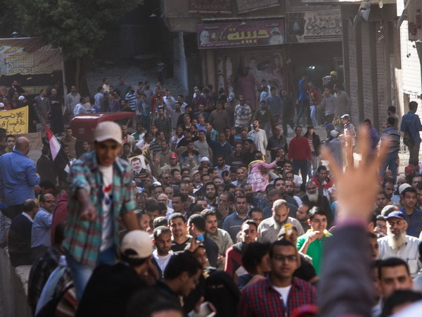 Đụng độ giữa cảnh sát và người biểu tình tại Ai Cập ảnh 1