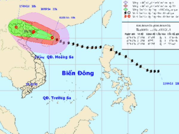 Đêm nay bão số 3 sẽ đổ bộ vào khu vực Quảng Ninh-Hải Phòng ảnh 1