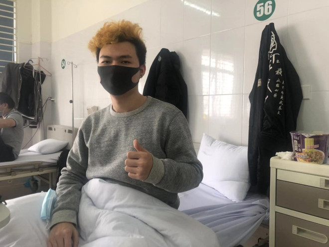 Sinh viên Pangpomma Anwar (Hoàng Nam Anh) đang ở nơi cách ly tại Việt Nam. (Ảnh do nhân vật cung cấp) Tâm sự của người mẹ có con vừa trở về từ tâm dịch Vũ Hán ảnh 3