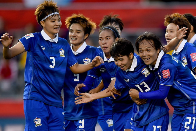 Tuyển nữ Thái Lan ngược dòng giành chiến thắng ở World Cup ảnh 1
