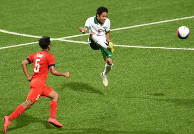 Cận cảnh U23 Indonesia khiến U23 Singapore ôm hận trên sân nhà ảnh 1