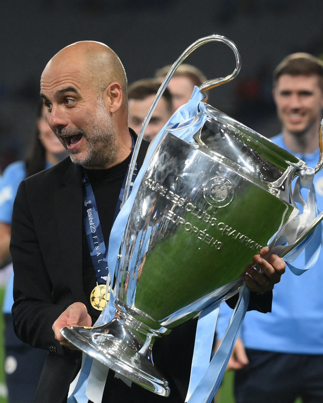 Manchester City cùng HLV Pep Guardiola đi vào lịch sử ảnh 1