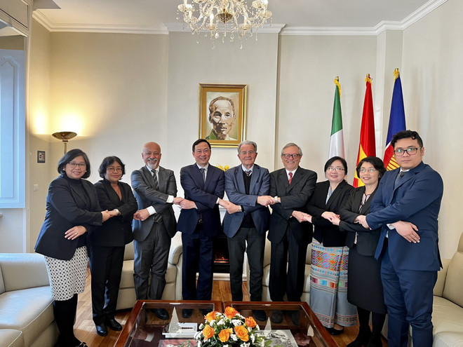 Việt Nam góp phần thúc đẩy mối quan hệ hợp tác ASEAN-Italy ảnh 2
