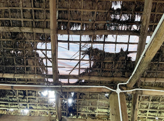 Quảng Ngãi: Khu bảo tồn văn hóa H’rê thôn Làng Teng xuống cấp nặng ảnh 1