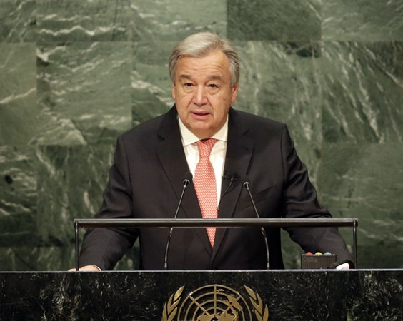 Tân Tổng thư ký LHQ Antonio Guterres. (Nguồn: AFP/TTXVN) Tân Tổng thư ký António Guterres cam kết cải tổ Liên hợp quốc ảnh 1