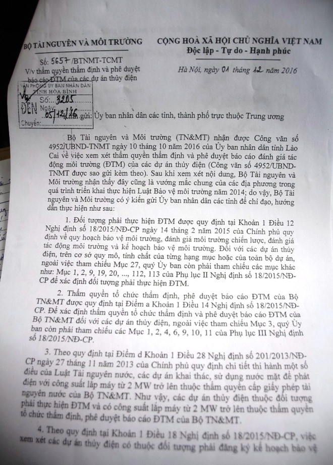Lộ diện kẽ hở "giúp" doanh nghiệp thủy điện nhỏ “trốn” ĐTM ảnh 4