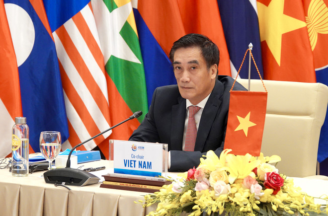 Việt Nam và Nhật Bản chủ trì Hội nghị trực tuyến AFCDM+3 ảnh 1