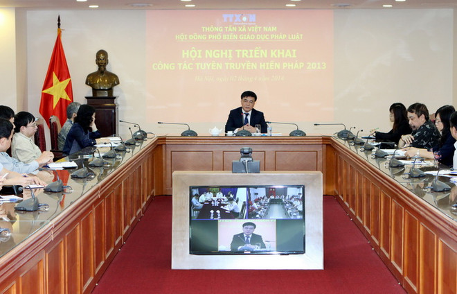 TTXVN triển khai tuyên truyền, thực hiện Hiến pháp 2013 ảnh 1