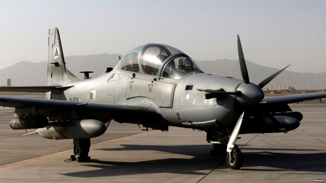 Không quân Afghanistan không sử dụng bom định vị laser trong chiến đấu ảnh 1