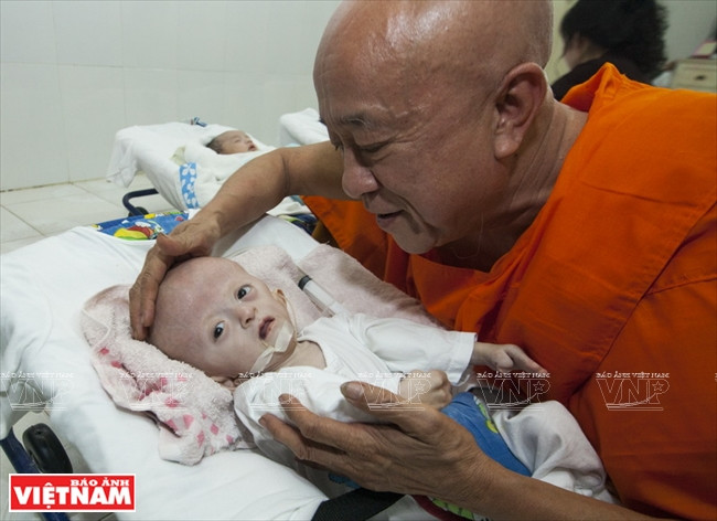 Những em nhỏ ở chùa được sư thầy Thích Thiện Chiếu gọi là “duyên” của Phật pháp Chùa Kỳ Quang II - Mái ấm tình thương của những mảnh đời bé nhỏ ảnh 1