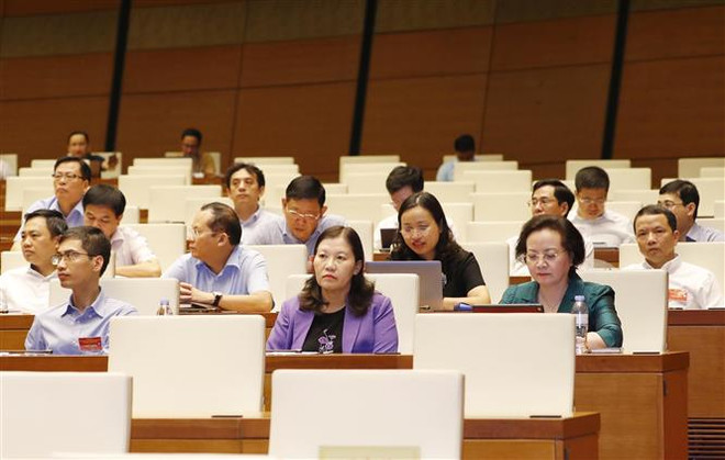 Đại biểu dự hội nghị. (Ảnh: Phương Hoa/TTXVN) Sắp xếp tổ chức cơ sở đảng đồng bộ với bộ máy của hệ thống chính trị ảnh 3