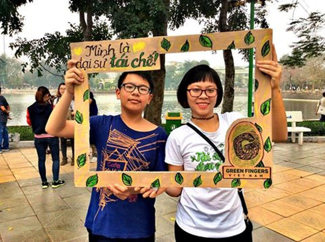 Hành trình tái chế lần 2: Mỗi bạn trẻ là một "đại sứ môi trường" ảnh 1