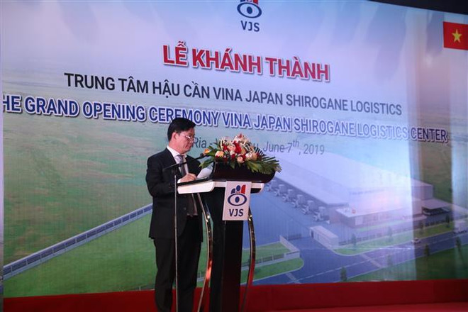 Khánh thành Trung tâm hậu cần Vina Japan Shirogane Logistics ảnh 1