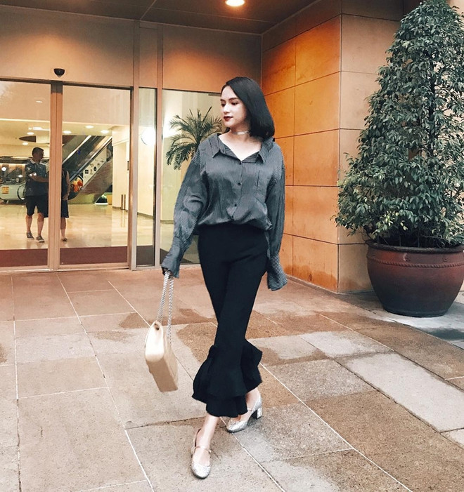 Sao Việt tỏa sáng trên “sàn diễn đường phố” với đồ tối giản ảnh 5