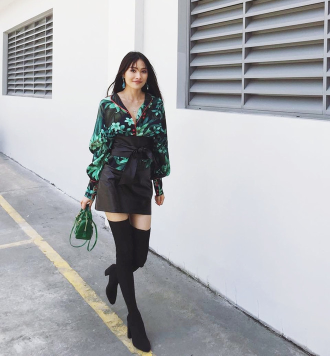 Sao Việt tỏa sáng trên “sàn diễn đường phố” với đồ tối giản ảnh 3