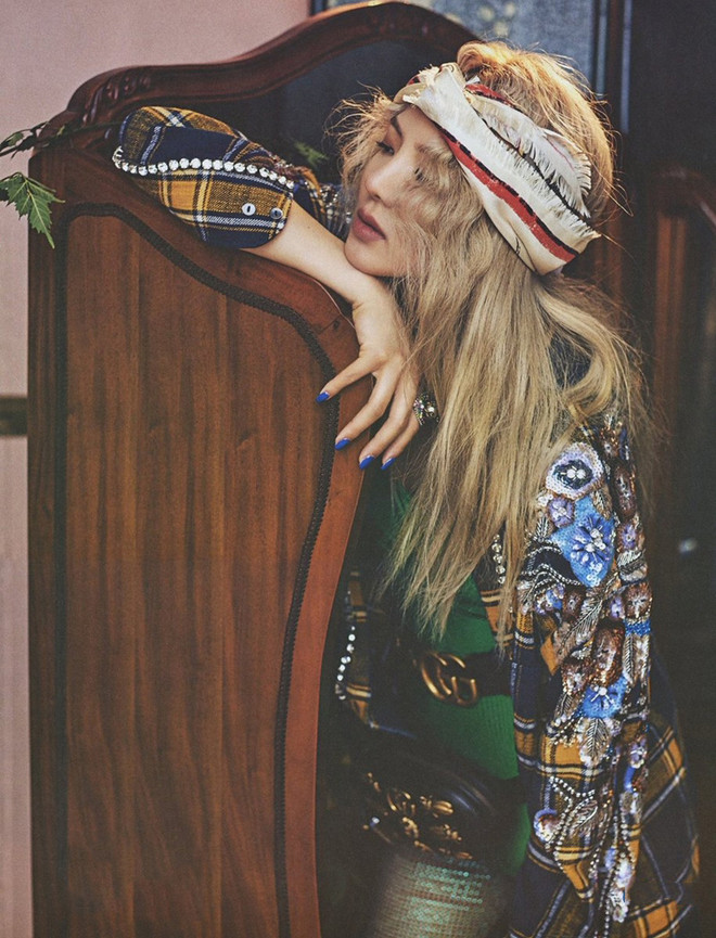 SNSD tỏa sắc kiêu kỳ trong bộ sưu tập Thu Đông 2017 của Gucci ảnh 14