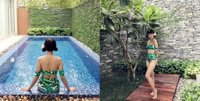 Tóc búi macaron dịu dàng cực hợp với các cô nàng đi xe máy ảnh 2